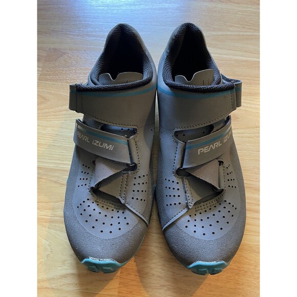 PEARL IZUMI WOMENS CLIPLESS US 9.5 MOUNTAIN W X-ALP DIVIDE BLACK SMOKED PEARL - Picture 3 of 12